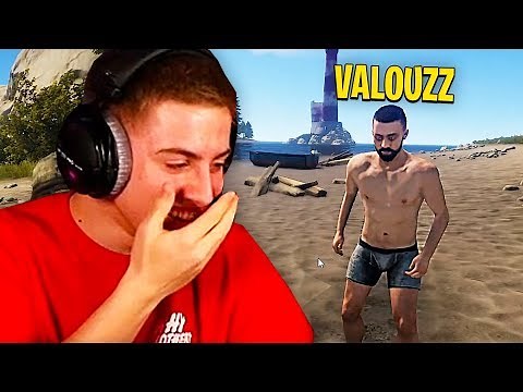 J'AI PLEURÉ DE RIRE AVEC VALOUZZ SUR RUST ! (Nouvelle Aventure Survie)