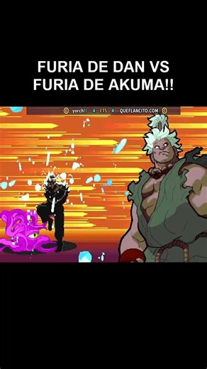 FURIA DE DAN VS FURIA DE AKUMA!! 🔥🔥🔥