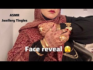 ASMR Jwellery Tingles ✨ ( chit chat , ramble , whispering) face tapping