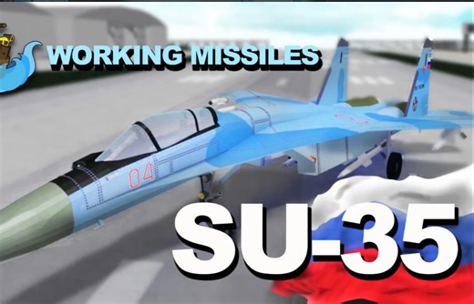 IS THIS EVEN BABFT - 造船寻宝 SU-35 with WORKING MISSILES !!!