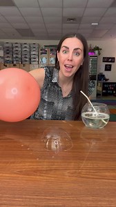 I could do this all day! 🫧 #staticelectricity #bubbles #science #scienceexperiment #scienceforkids #scienceteacher | Mrs. B TV