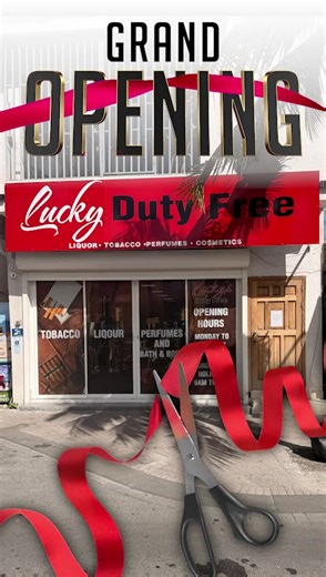 🎉 The wait is over! Welcome to the brand-new Lucky Duty Free, fully renewed and ready to offer you a world-class shopping experience. ✨ Explore bright aisles, modern displays, and an exceptional selection of perfumes, cosmetics, liquor, tobacco, and more — all in one place. 🛍️🔥 Every detail has been designed to make your visit unforgettable. Fresh, modern, spacious… this is Lucky Duty Free like you’ve never seen it before. ✂️ Grand Opening A new destination for amazing deals and top brands. �