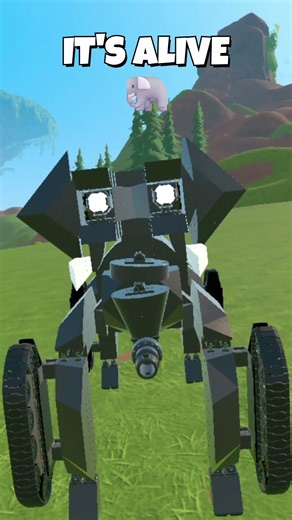 This Tank is Actually an Animatronic Elephant #trailmakers