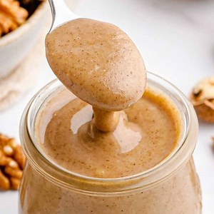 {New!} The Ultimate Guide to Walnut Butter. Learn how to make walnut butter with just walnuts and a food processor. Also find out the trick to making it less bitter, how to cook with it and the benefits of eating walnut butter. Click here for the recipe 🡆 https://www.texanerin.com/walnut-butter/ | Texanerin Baking
