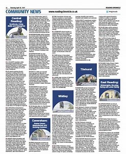 Pick up a copy of this weeks Reading Chronicle, with all the latest news, opinions, education, community news, sport and more. All for just 80p! | The Reading Chronicle