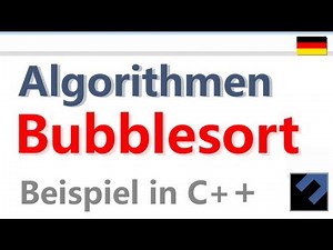 Algorithmen: Bubblesort [C++] [SORTIEREN]