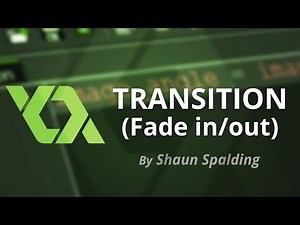 Game Maker Studio: Transitions: Fade in/out Tutorial Video Lecture | Game Maker Tutorial: Build Games from Scratch - Game Development