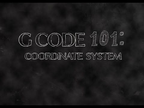 GCode 101 - Coordinate System