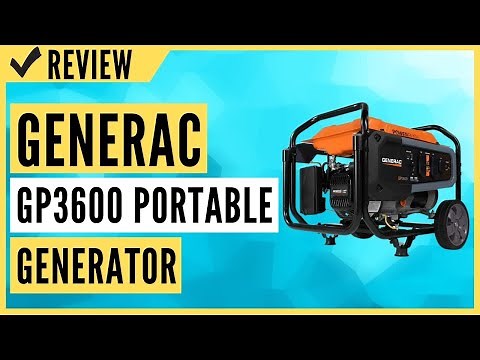 Generac 7678 GP3600 Portable Generator Review