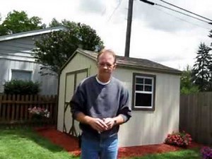 10x8 Storage Shed Kit by Handy Home Review