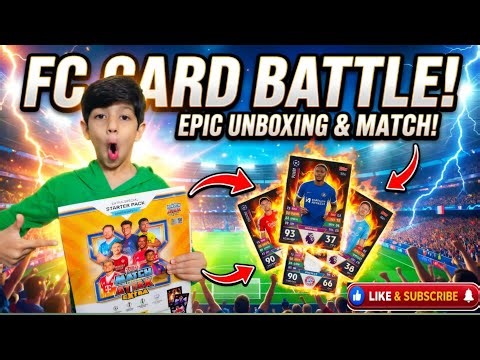 FC Card Battle 🔥 – Unbelievable Win!I Top 5 Best Cards in FC Card Battle Epic Battle & Huge Victory!
