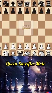 Queen sacrifice mate | Chess tricks