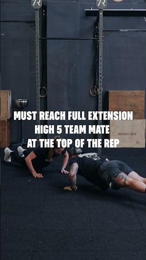 Station 05: Synchro Hand Release Push Ups