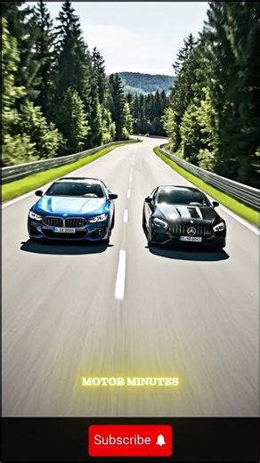 BMW M850i vs Mercedes-AMG S63 Coupe 🏁🔥 #crazyteam #viral