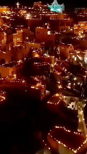 Beautiful Greek Orthodox Easter Celebrations in Santorini