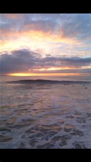 Croyde sunset last night 🔥🔥🔥 Thank you Nick Kennedy for the footage 👌🙌 #croyde #croydesurf #surfingcroyde #surfingdevon #uksurf | Surfing Devon