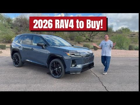 2026 Toyota RAV4 XSE: Sport Look & Feel with 2 Configurations!