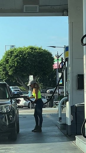 112K views · 1K reactions | Man rescues woman at gas pump | Jennifer Harrison | Facebook
