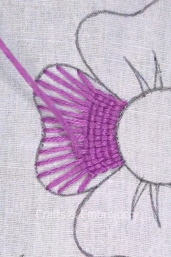 807K views · 2.8K reactions | Very elegant flower embroidery tutorial by hand! #stitch #easy #support #hand #cute #trending #everyone #embroidery #satisfying #fypシ゚ #viralvideo #viral #useful #reelsfb #viralreels #tutorial #reels #diy #handmade #design #diycrafts #fb #flowers #fbreels #reelsvideo #content | Crafts & Embroidery | Facebook