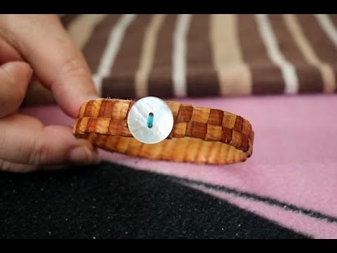 Cultural Video Series: Indigenous - How To Weave a Cedar Bark Cuff (Bracelet)