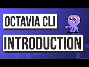 Octavia CLI tutorial