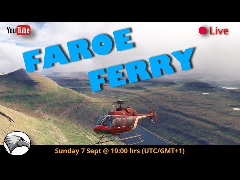 Live Stream FAROE ISLAND FERRY | Simhanger Monthly Multiplayer Event