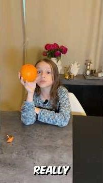 FUN Orange & Dark Chocolate Snack 🍊🍫 | Easy Kids Recipe with Dad’s Help