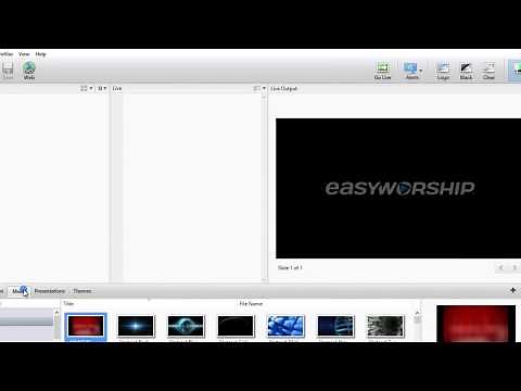 How to import songs and hymns into easyworship 6