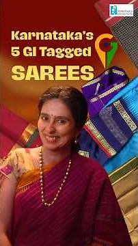 Do You Know These 5 GI Tagged Karnataka Sarees? | Mysore Silk, Ilkal, Molakalmuru and others