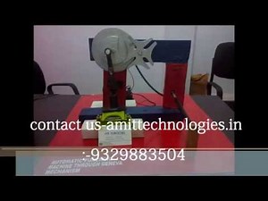 Auto rolled punching machine using Geneva mechanism