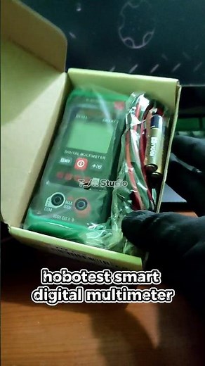 Habotest Smart Digital Multimeter HT123 Full Automatic Free Tester Cable, Battery, & Silicone Case