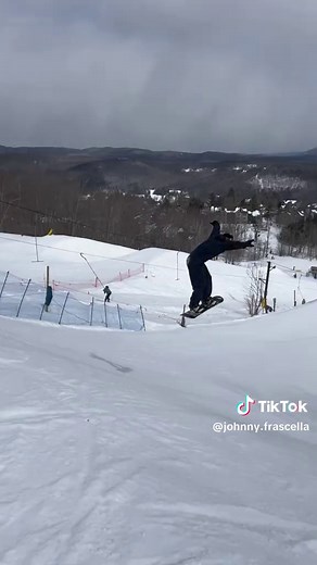 Almost sent it too hard…. #foryou #fyp #snowboard #ski #fail