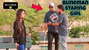 424K views · 11K reactions | Blind Man Staring Girl Prank | Humanitarians | Mehran Hashmi | Facebook