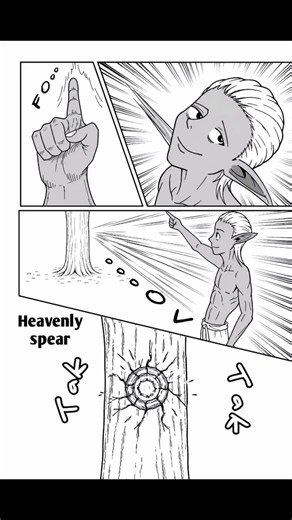 A few pages of action (tyranny) manga