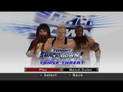 Mick Foley Vs Finlay Vs The Boogeyman - WWE Smackdown Vs Raw 2007