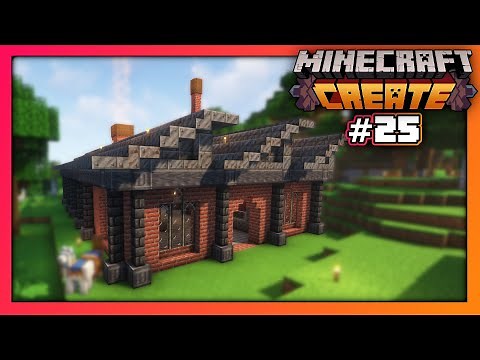 3 NEUE Fabrik Gebäude & Vorbereitungen für Villager Etage 🔸 Minecraft Create #25