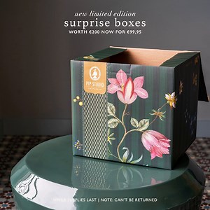 3.2K views · 62 reactions | NEW | Spoil yourself ❤️ with our new Limited Edition Surprise Boxes - full of beautiful Pip products. Order now for €99,95 (worth €200). While supplies last  Order here: https://bit.ly/3tefvsS | Pip Studio | Facebook