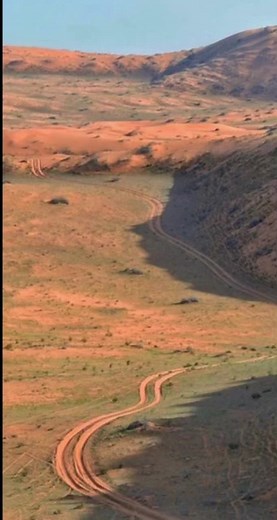 Stunning Aerial Views of a Desert Landscape