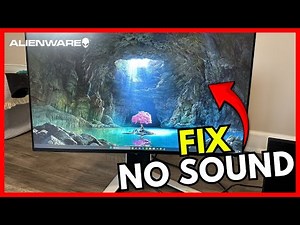 How To FIX Alienware MONITOR NO SOUND (EASY) 2026