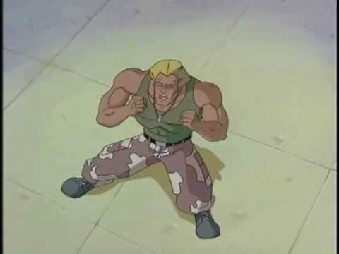 Guile screams NOOOO (Chipmunk)