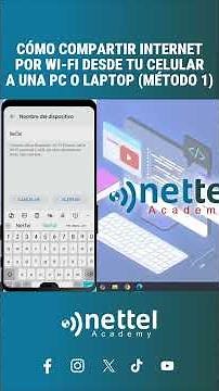 How to share internet via Wi-Fi from your cell phone to a PC or laptop (method 1)