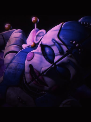 #ballorafnaf #fnafsisterlocation loveher 💜💙 I'm gonna be making more edits of fnaf I've already been working on some 😊😝 . .sideaccount @⋆｡˚୨yksara07୧˚｡⋆ . . #viral #fyp #viral