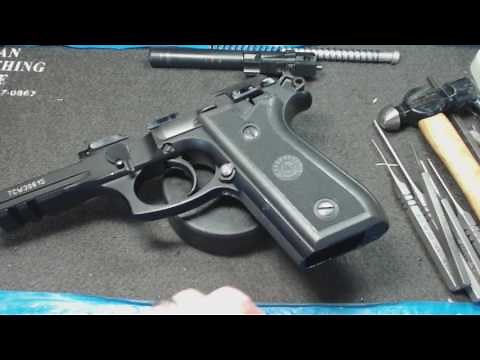 Taurus PT 92 AF walkthrough disassembly and reassembly