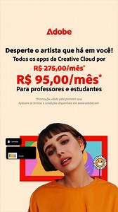 13M views · 24 reactions | Quer otimizar seu trabalho e criar de forma mais eficiente? Nossos apps são feitos para acompanhar seu processo criativo. | Adobe Creative Cloud | Facebook