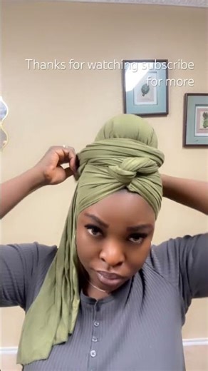 Quick head wrap #turban #headwrap #tutorial #trending #fashion #style #scarf #beautiful #hairstyle