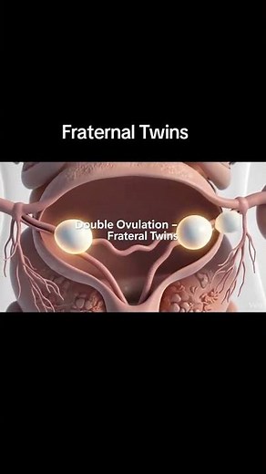 Fraternal Twins Explained | How Non-Identical Twins Are Formed | Animated Video