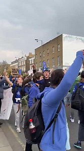 126K views · 3.7K reactions | Chelsea fans have gathered before their game against Brighton this evening in protest of the Super League. “F*ck the Super League.”  | TEAMtalk | Facebook