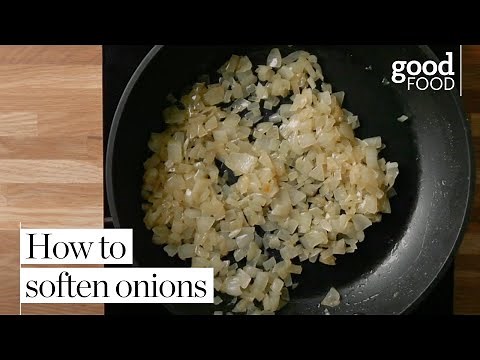 How to soften onions