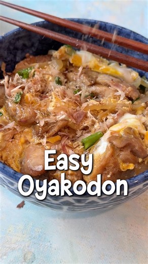 Easy 25-Minute Oyakodon | Recipe link in the description