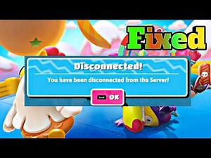 Fix Fall Guys Disconnected Error | You Have Been Disconnected From The Server